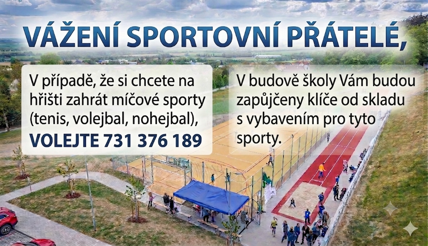 KLíče od víceúčelového hřiště