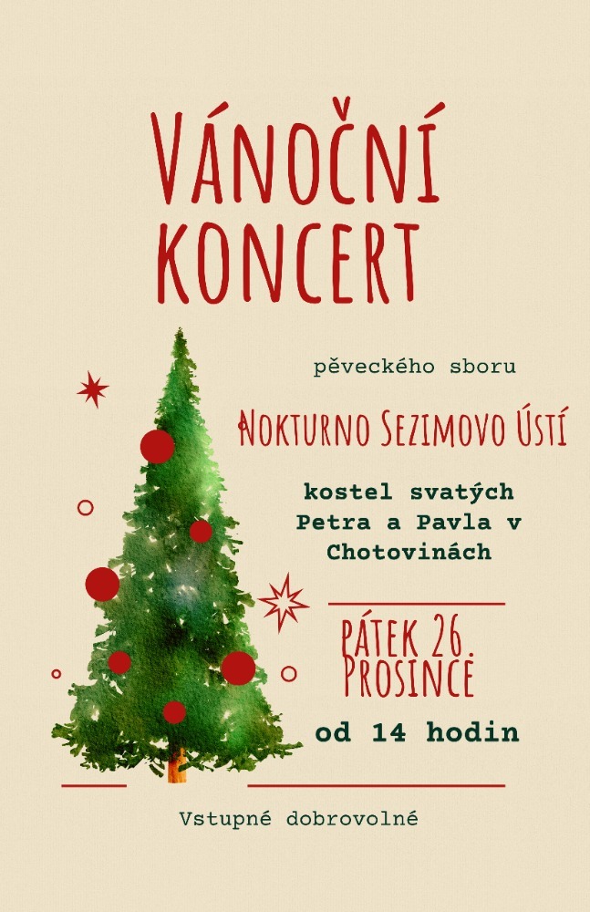 Vánoční koncert Nokturno