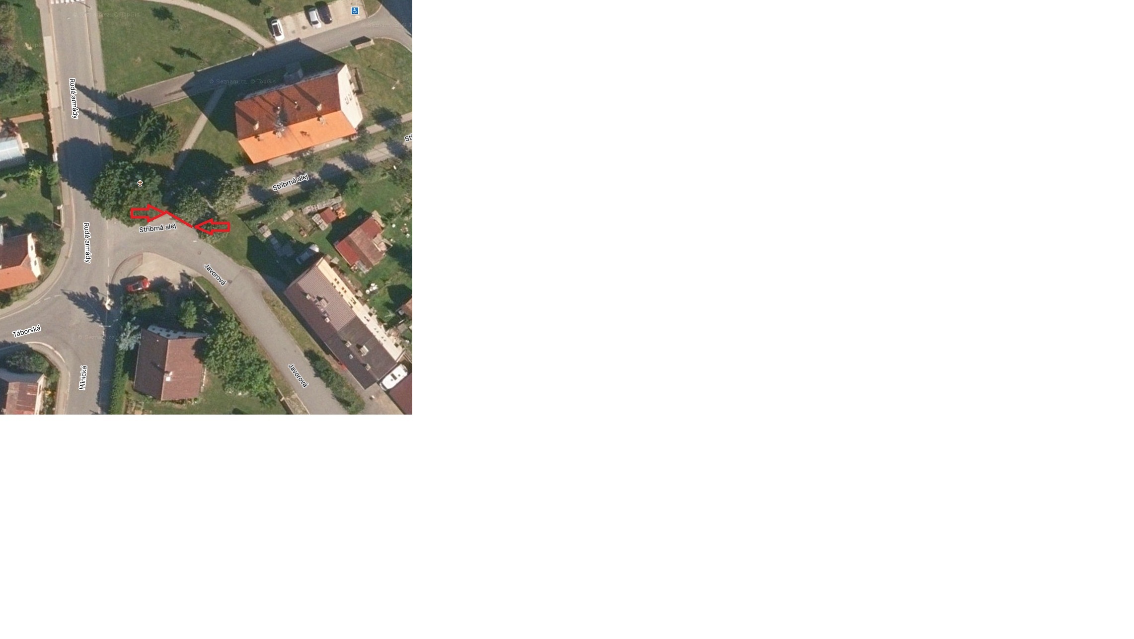 Uzavírka Stříbrná Alej